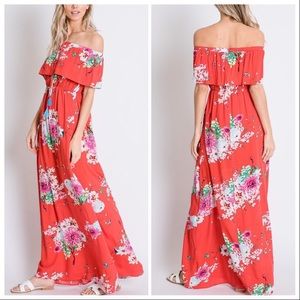 The Abigail Sweet Floral Maxi Dress